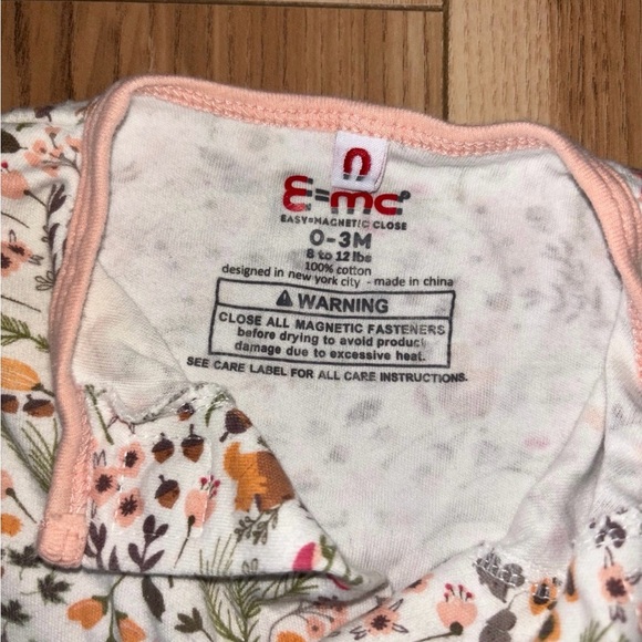 Magnetic Me Onesie Footie - Picture 3 of 3